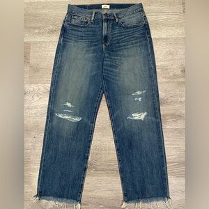 Able The Vintage Jeans in Kenny Wash Size 28 Distressed Raw Hem